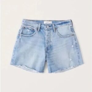 Abercrombie Curve Love Low Rise 90s Baggy Shorts
